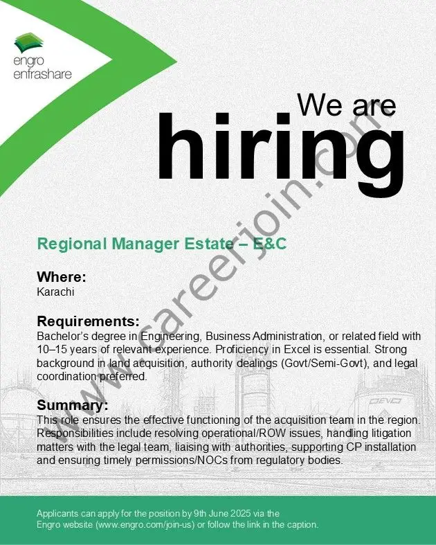 Engro Corporation Limited Jobs June 2025 1