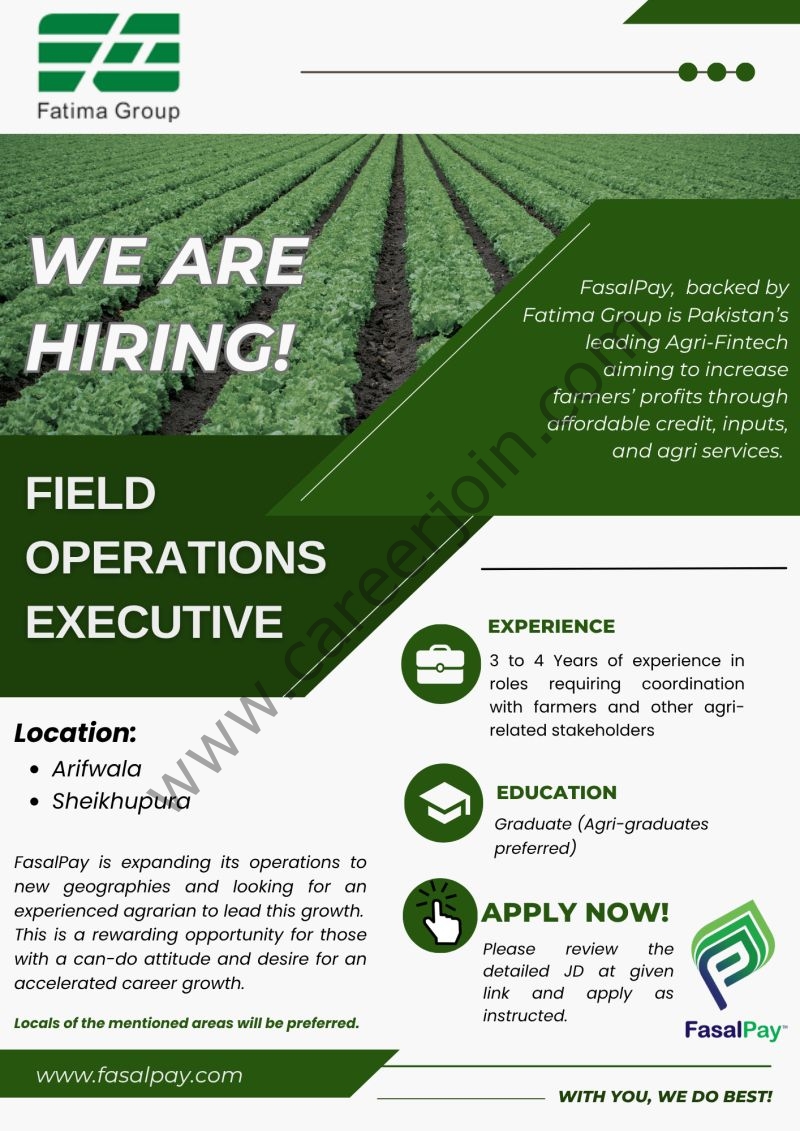 Fasal Pay Jobs Field Operations Executives 1