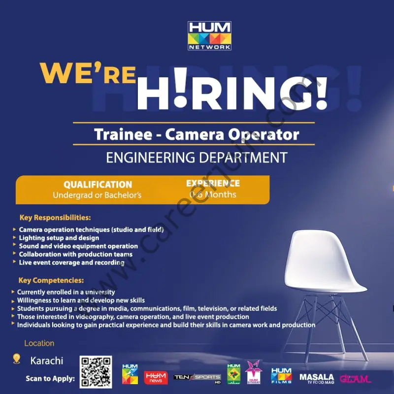 HUM Tv Network Jobs June 2025 1