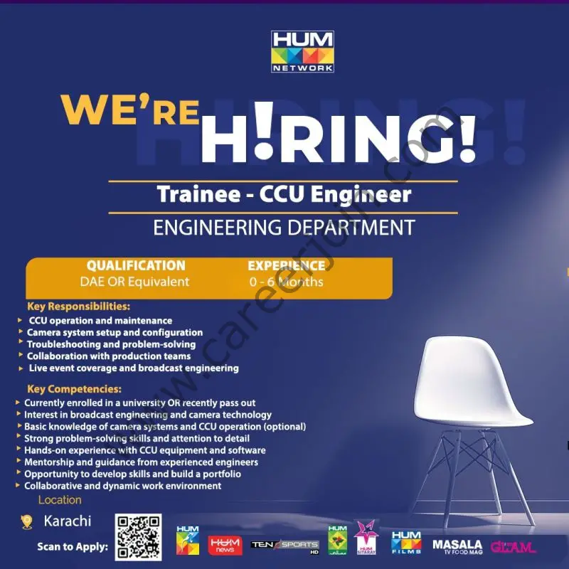HUM Tv Network Jobs June 2025 3