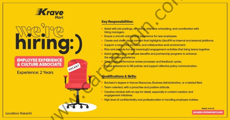 Krave Mart Jobs Employee Experience & Culture Associate 1