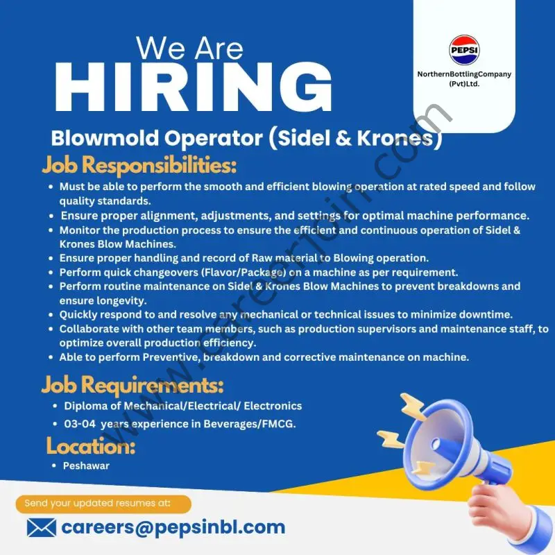 Northern Bottling Company Pvt Ltd Jobs June 2025 3