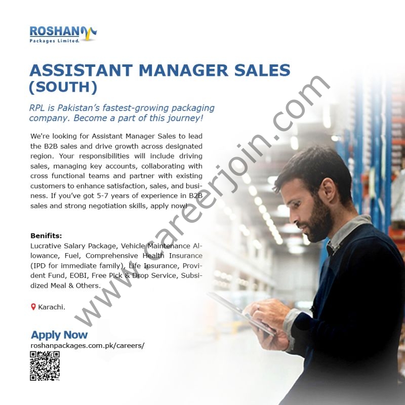 Roshan Packages Limited Jobs July 2025 2