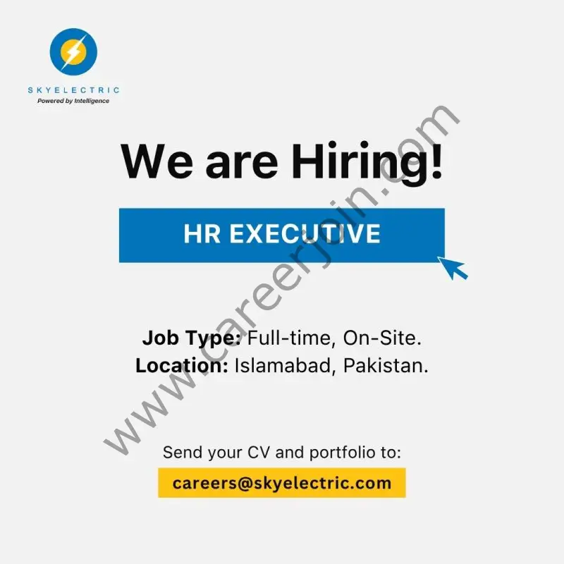 Sky Electric Pvt Ltd Jobs HR Executive 1