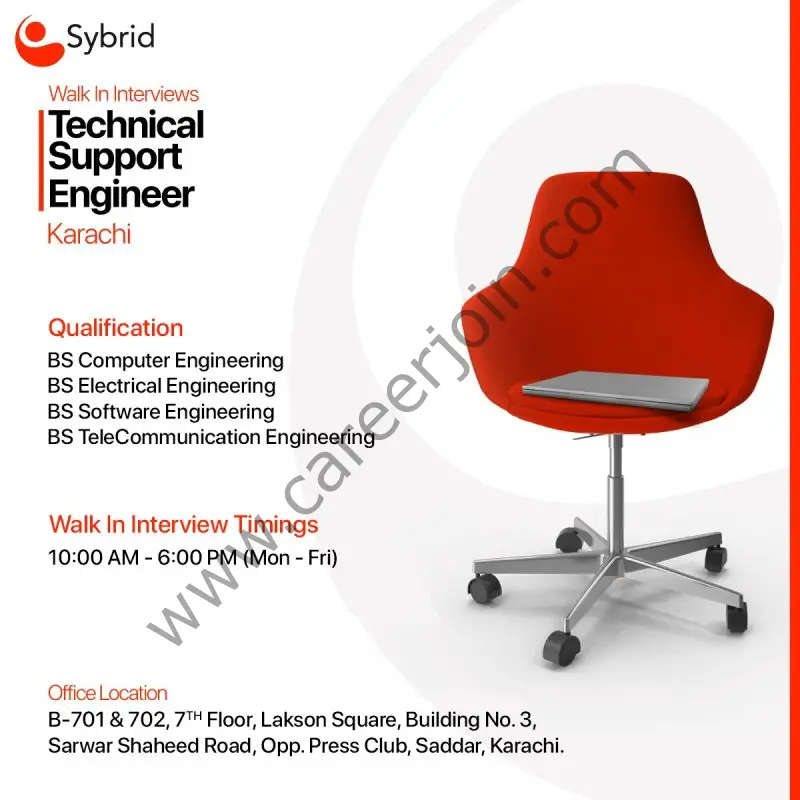 Sybrid Pvt Ltd Jobs Technical Support Engineer 1