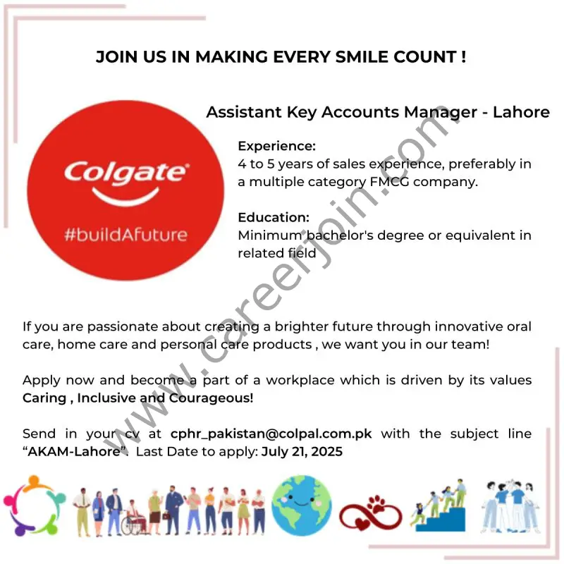 Colgate Pamolive Pakistan Jobs July 2025 1