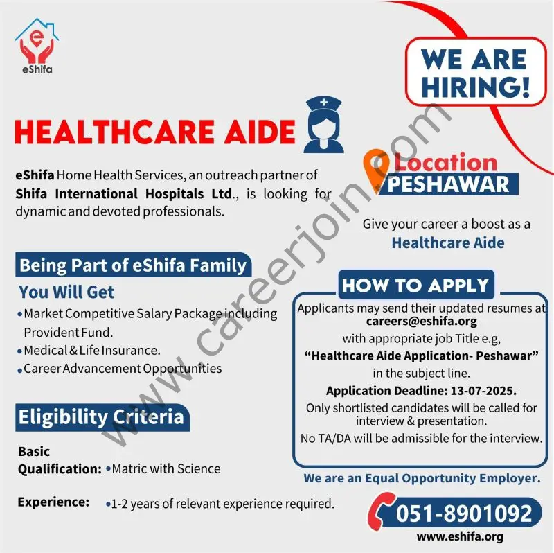 eShifa Jobs July 2025 3