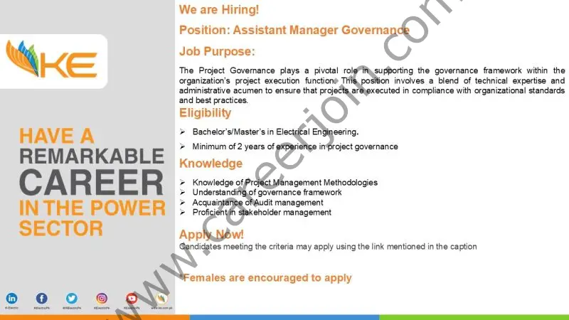K Electric Pvt Ltd Jobs July 2025 1