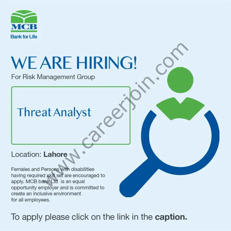 MCB Bank Limited Jobs July 2025 1