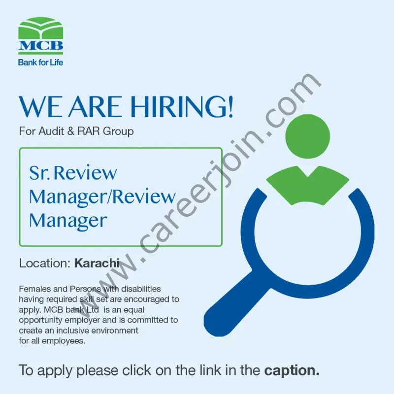 MCB Bank Limited Jobs July 2025 2
