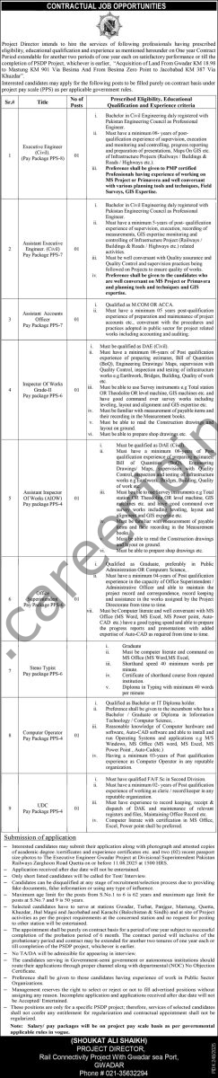 PSDP Project Jobs 20 July 2025 Express 1