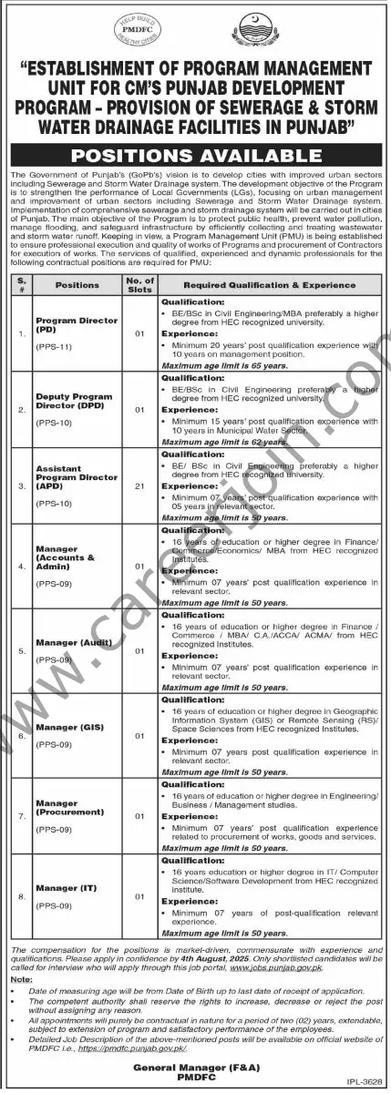 Program Management Unit Jobs 22 July 2025 Dawn 1