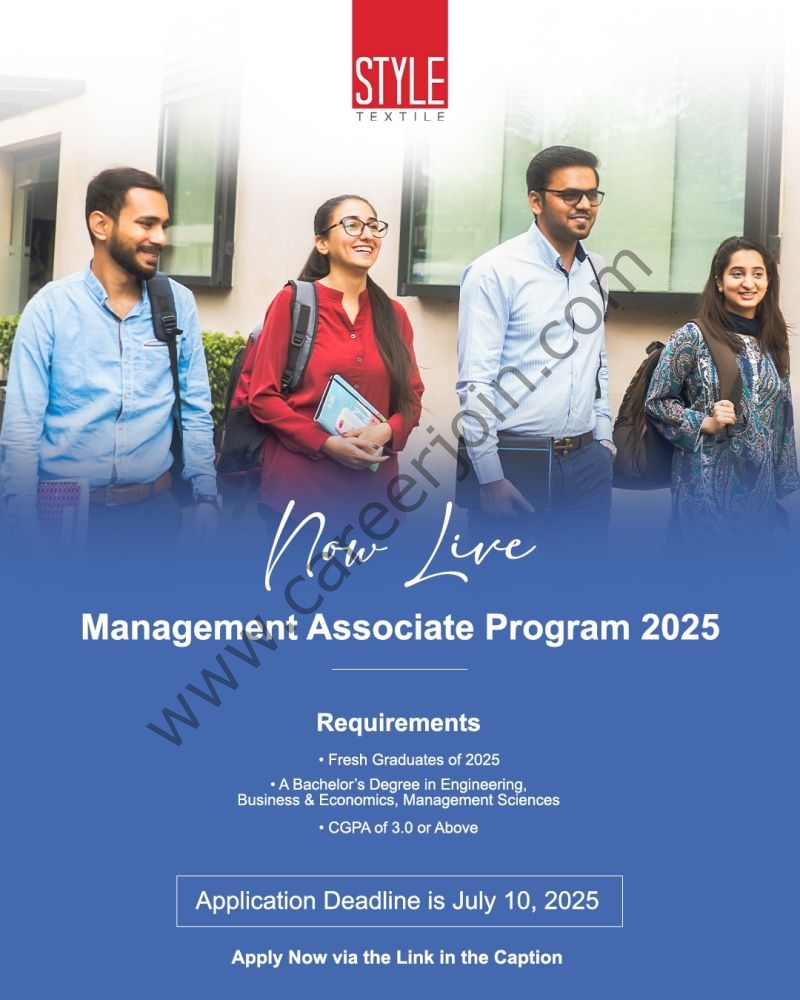 Style Textile Management Associate Program 2025 1