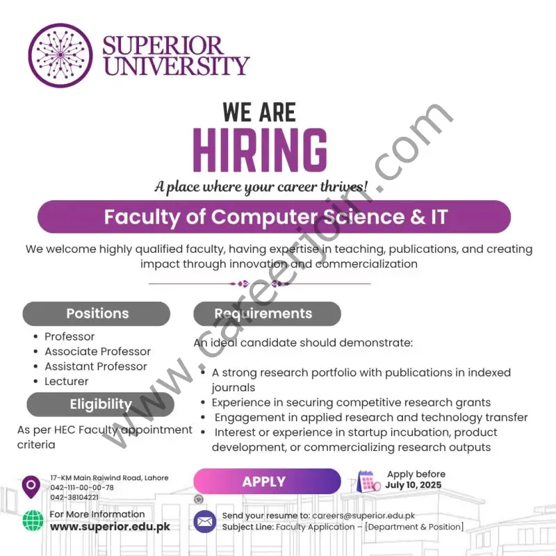 Superior University Jobs Graphic Designer 1