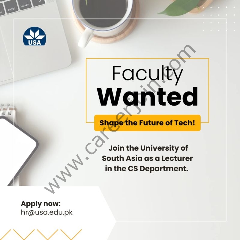The University of South Asia USA Jobs July 2025 1