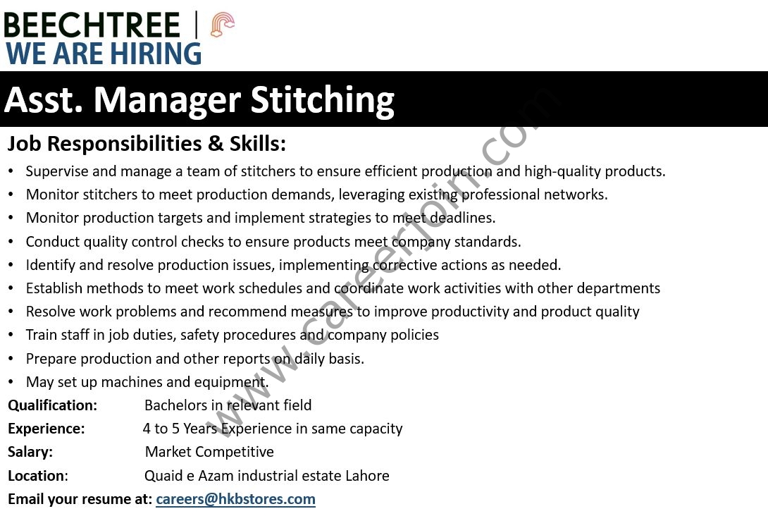 Beechtree Jobs August 2025 2