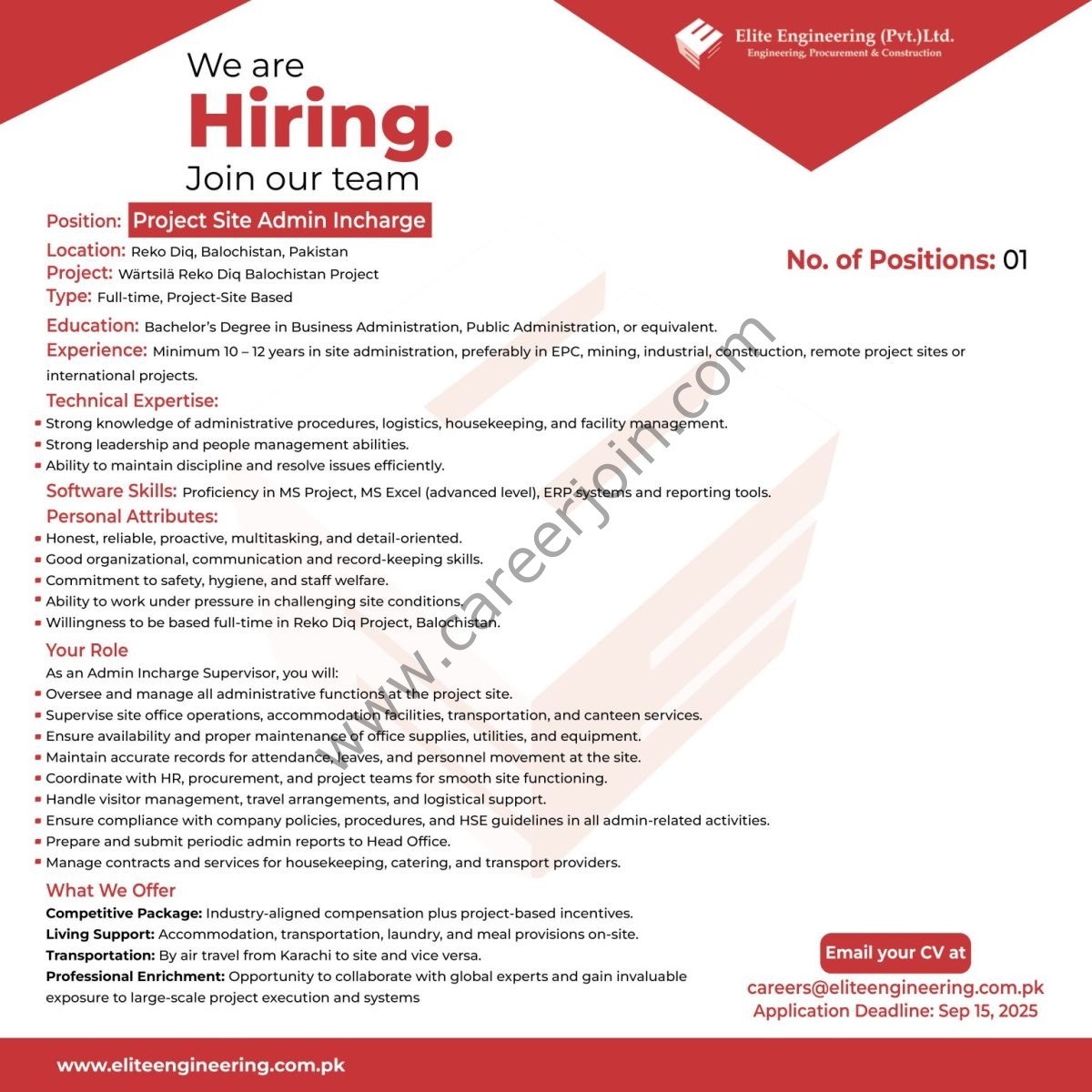 Elite Engineering Pvt Ltd Jobs August 2025 4