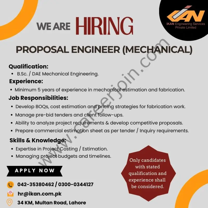 IKAN Engineering Services Pvt Ltd Jobs August 2025 1