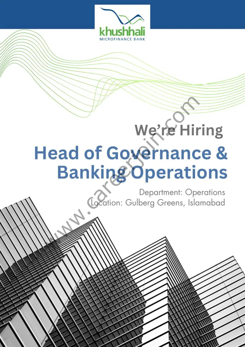 Khushhali Microfinance Bank Limited Jobs August 2025 1