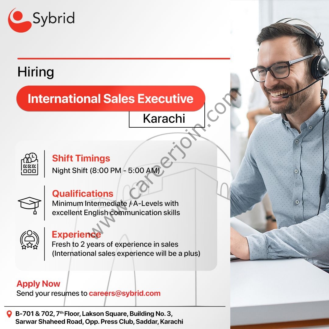 Sybrid Pvt Ltd Jobs International Sales Executives 1