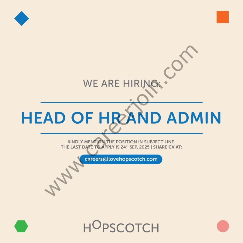Highpoint Ventures Pvt Ltd Jobs Head of HR & Admin 1