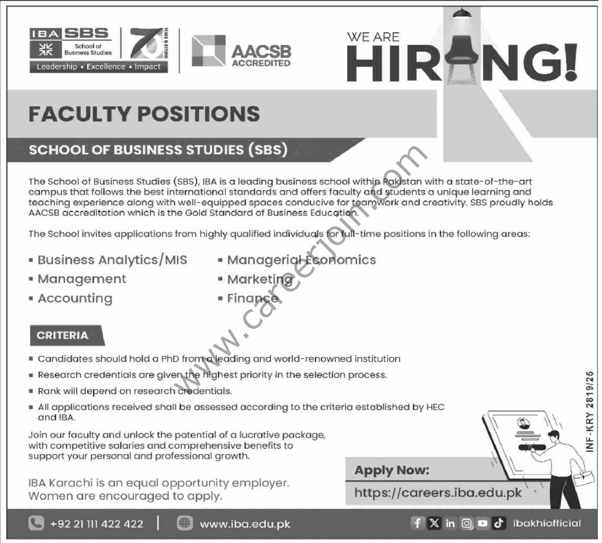 IBA Jobs 14 September 2025 Dawn 1