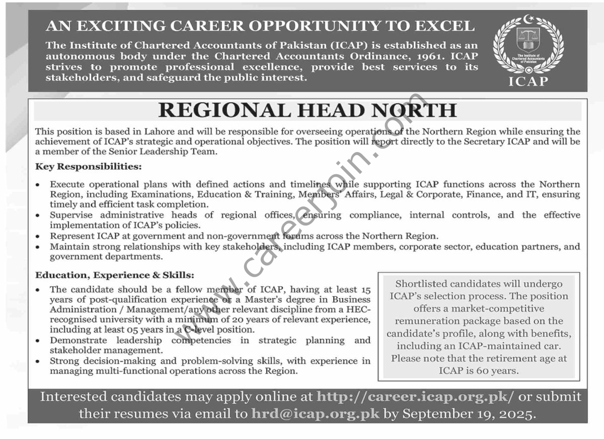 ICAP Jobs 06 September 2025 Dawn 12