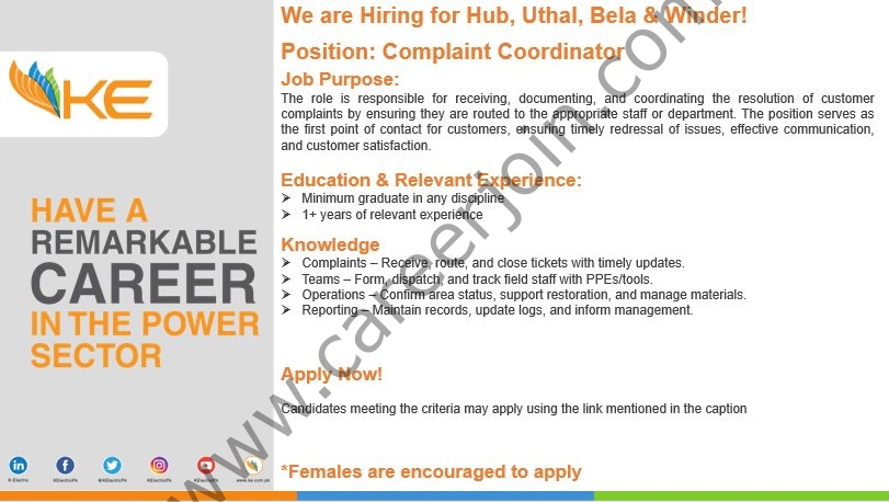 K-Electric Pvt Ltd Jobs September 2025 1
