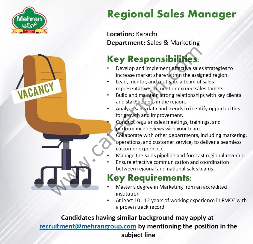 Mehran Group Jobs Septemebr 2025 2