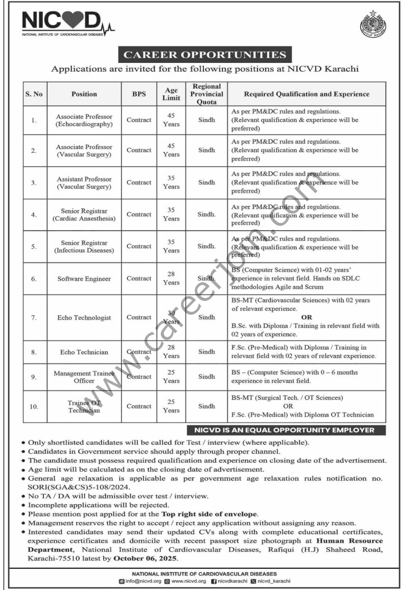 NICVD Jobs 21 September 2025 Dawn 1