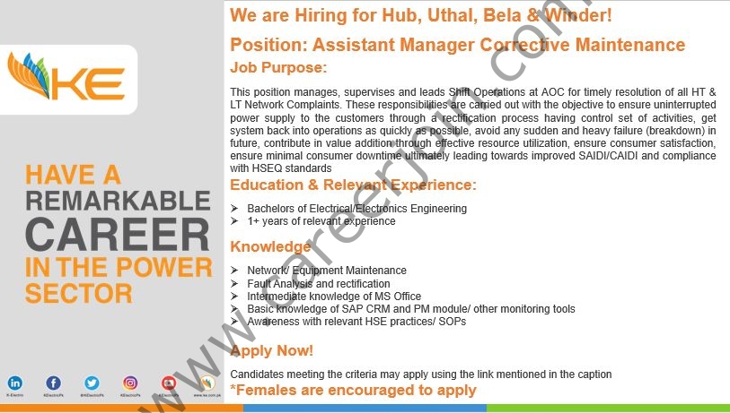 K-Electric Pvt Ltd Jobs September 2025 3