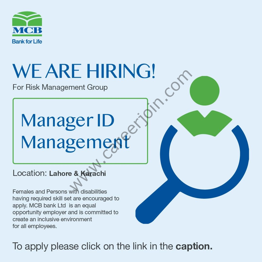 MCB Bank Limited Jobs October 2025 1