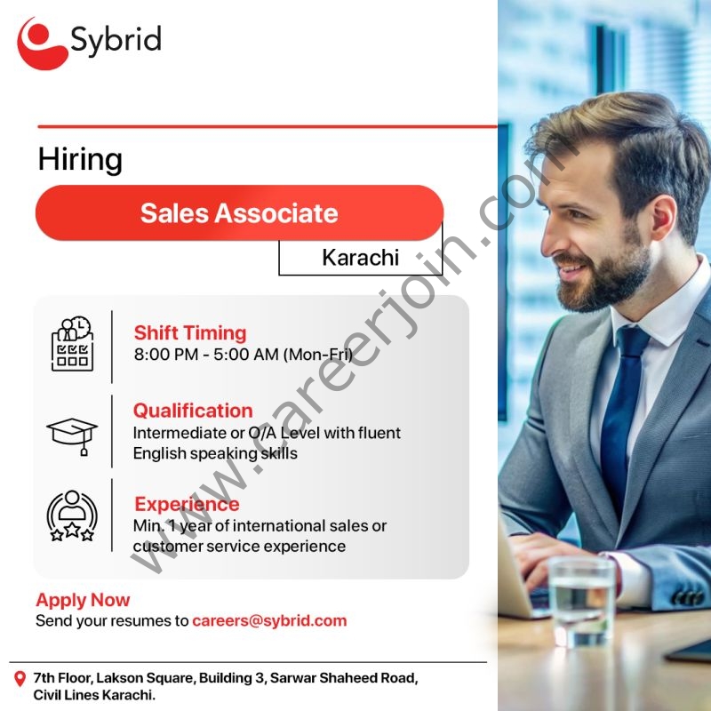 Sybrid Pvt Ltd Jobs November 2025 2