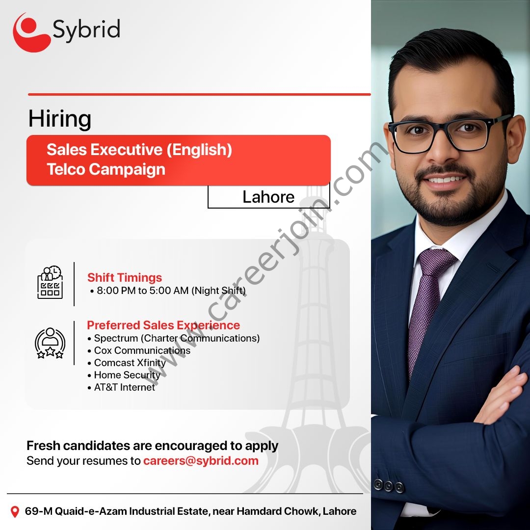 Sybrid Pvt Ltd Jobs Sales Executives 1