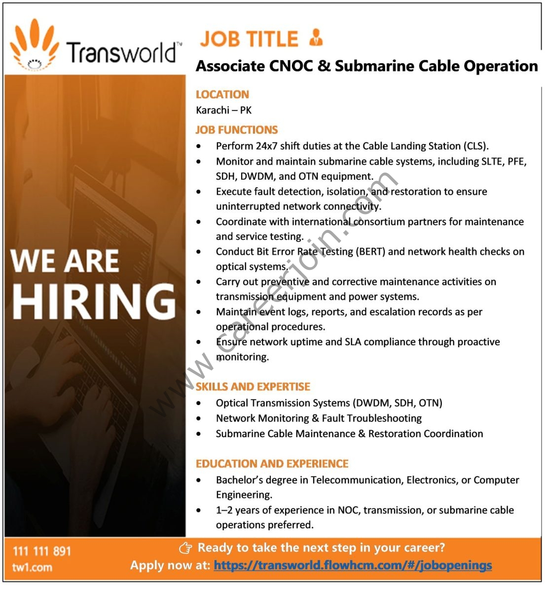 Transworld Home Jobs November 2025  2