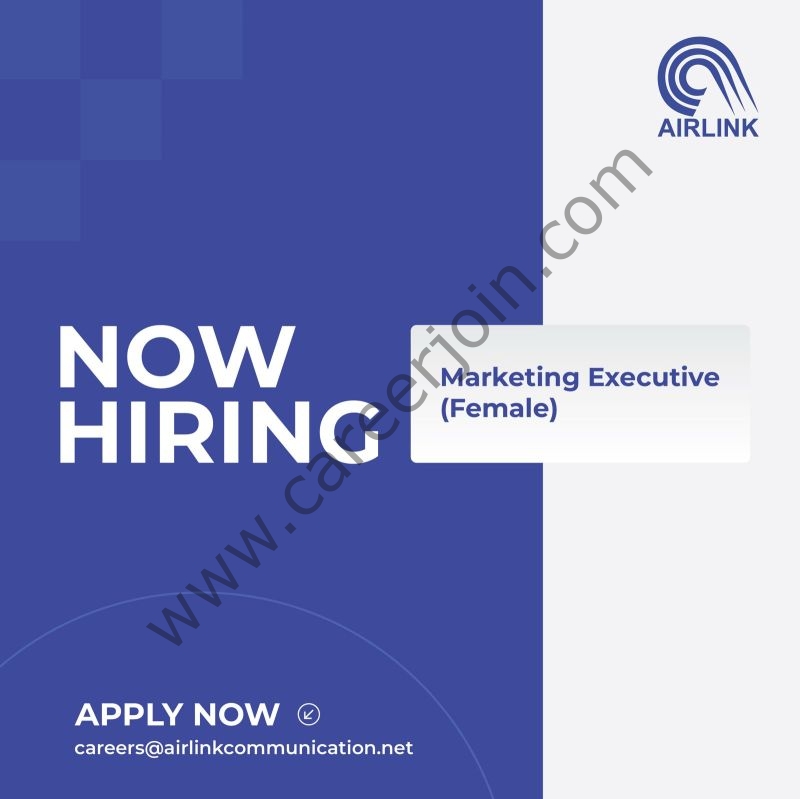 Airlink Communications Jobs Marketing Executive 1