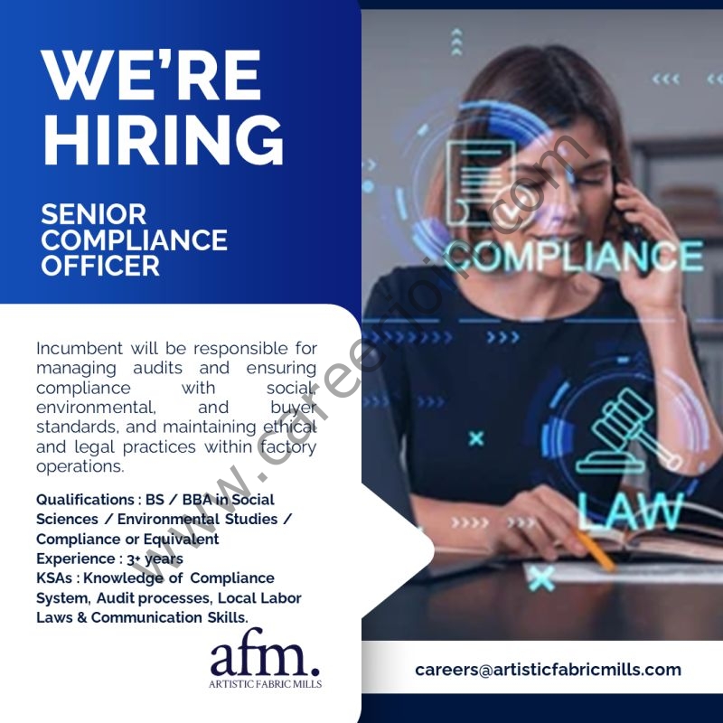 Artistic Fabric Mills Jobs November 2025 1