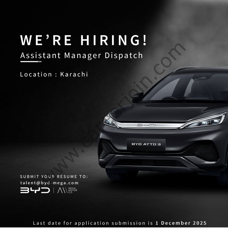 BYD Pakistan Jobs December 2025 1