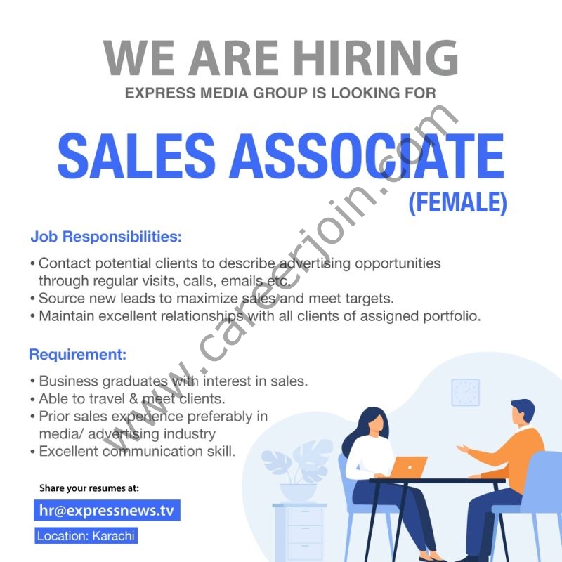 Express Media Group Jobs Sales Associate