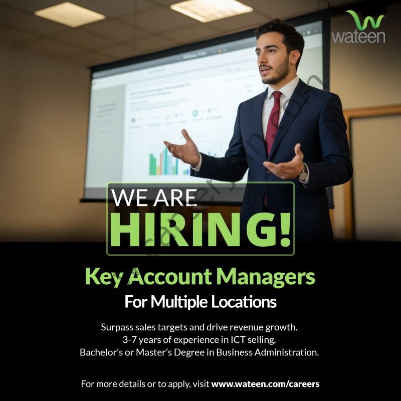 Wateen Telecom Limited Jobs Key Account Managers 1