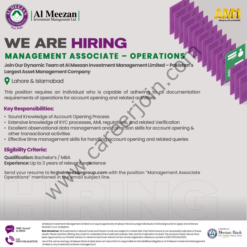 Al Meezan Investments Jobs December 2025 2