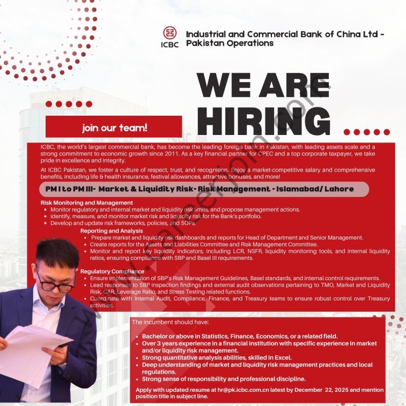 ICBC Pakistan Jobs December 2025 3