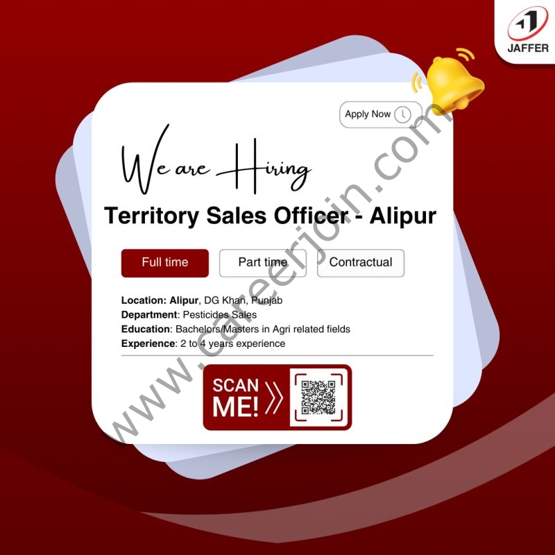 Jaffer Group Jobs Territory Sales Officer 1