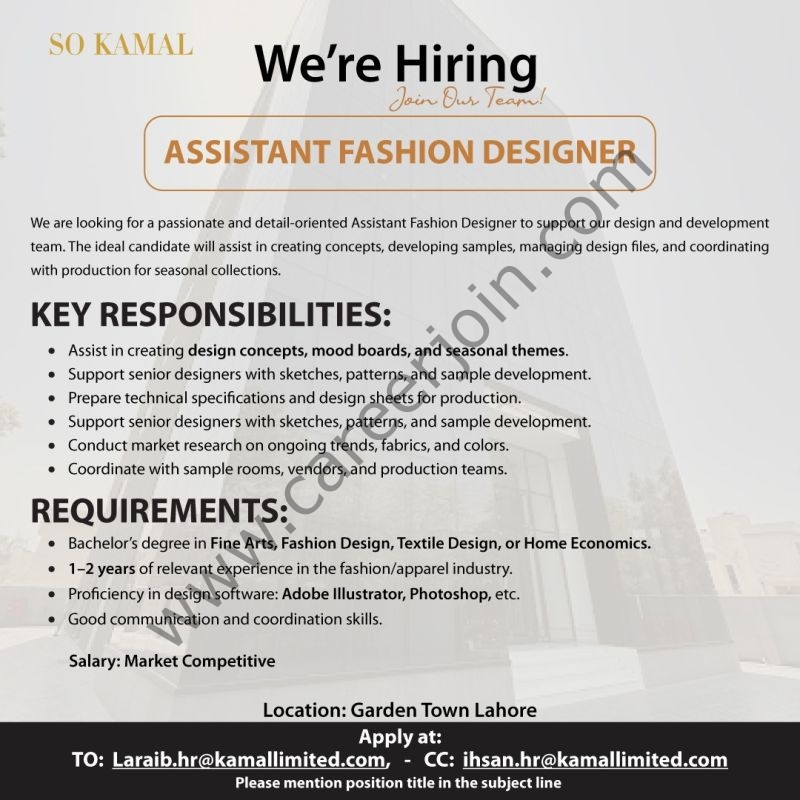 So Kamal Jobs December 2025 1