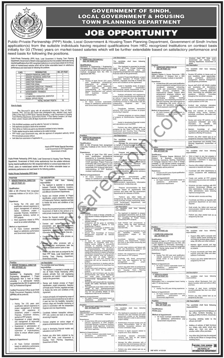 Public Private Partnership PPP Jobs 11 December 2025 Dawn 1