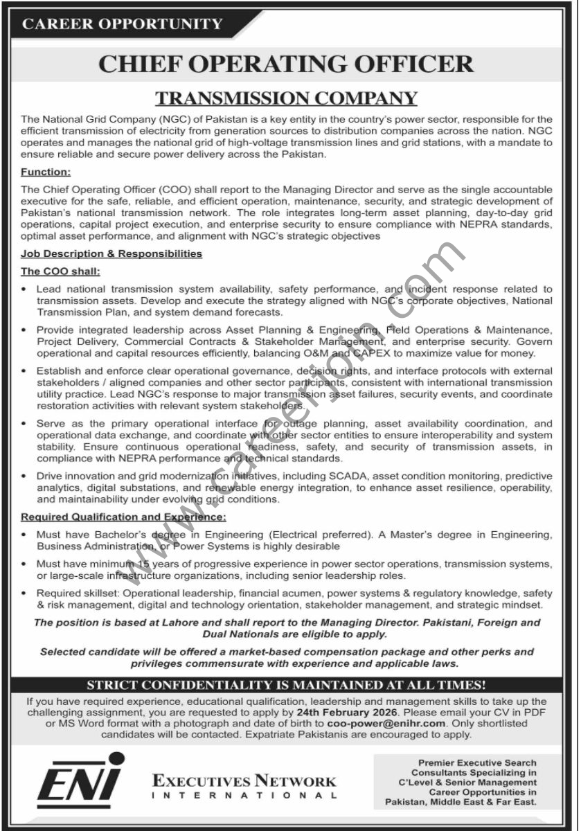 National Grid Co NGC Jobs 08 February 2026 Dawn 1