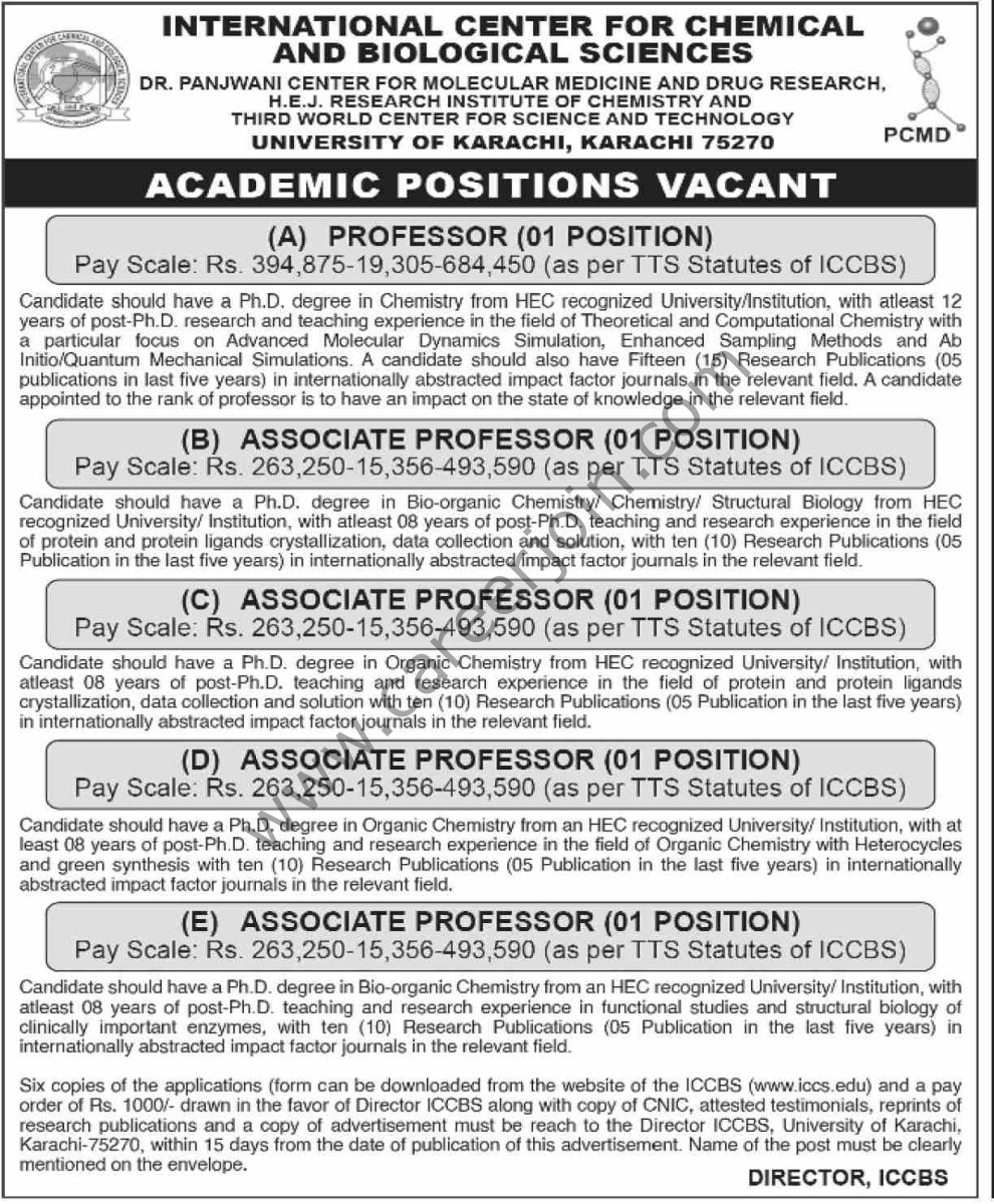 University of Karachi Jobs 25 February 2026 Dawn 1