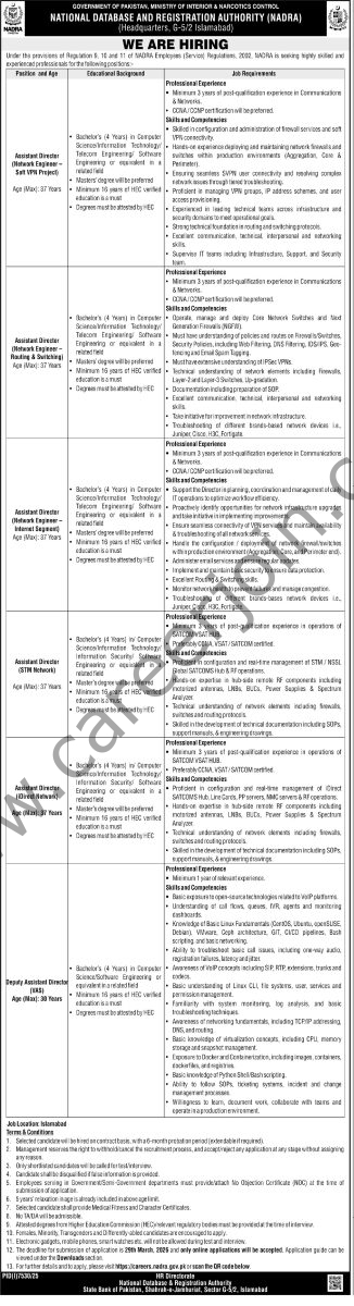 NADRA Jobs 13 March 2026 Express Tribune 1