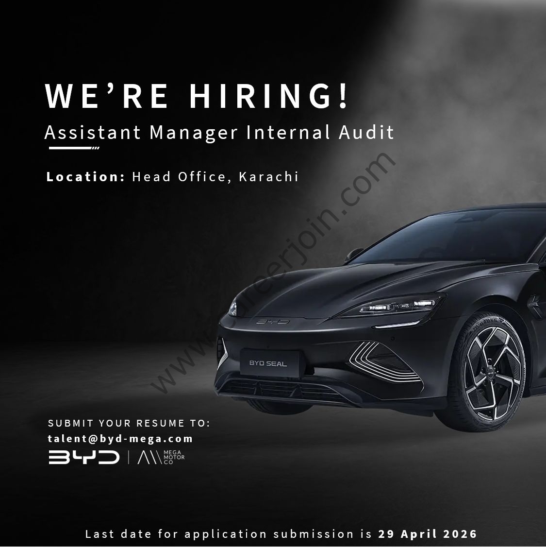 BYD Pakistan Jobs April 2026 1