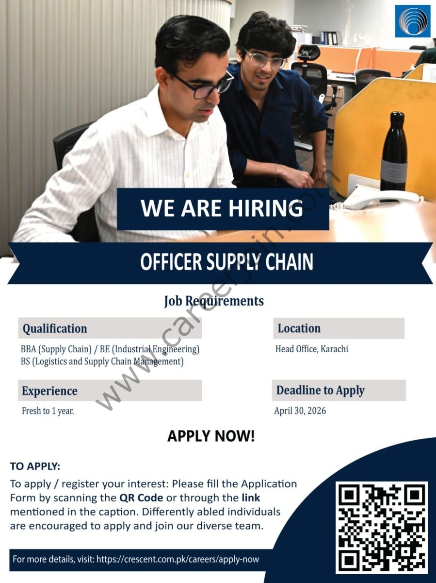 Crescent Steel & Allied Products Limited Jobs April 2026 1